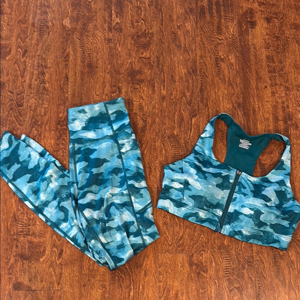 Tek Gear Teal Activewear Set